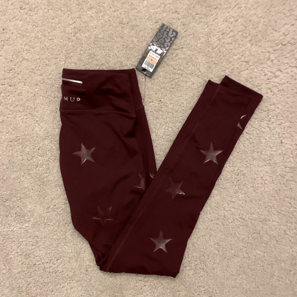 star pattern leggings